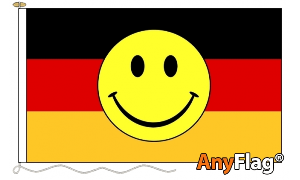 Germany Smiley Face Custom Printed AnyFlag®